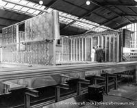 AP1-88 hovercraft during construction